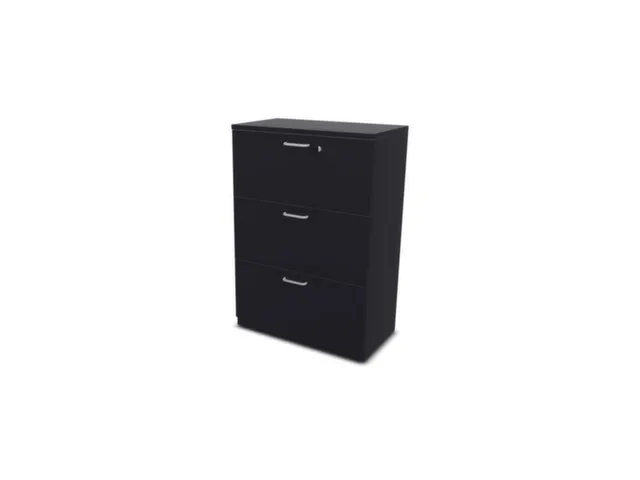 Hangmappenkast Hxbxd 1070x800x445mm 3 Laden Cc-Zwart