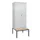 PBM-locker met bank,HxBxD 2120x800x815mm,2vak,vak B 400mm,draaigrendel