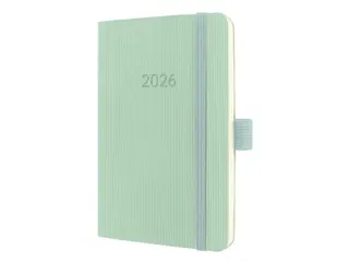 Weekagenda Conceptum A6 2026 (NL/FR/EN/DU) Mint Green softcover - 1