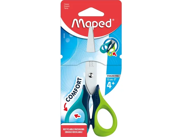 Kinderschaar Maped Sensoft 13cm display à 12 stuks assorti