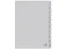 Intercal. a touches numerotees ECO Kangaro A4 gris carton 180gr 23 per