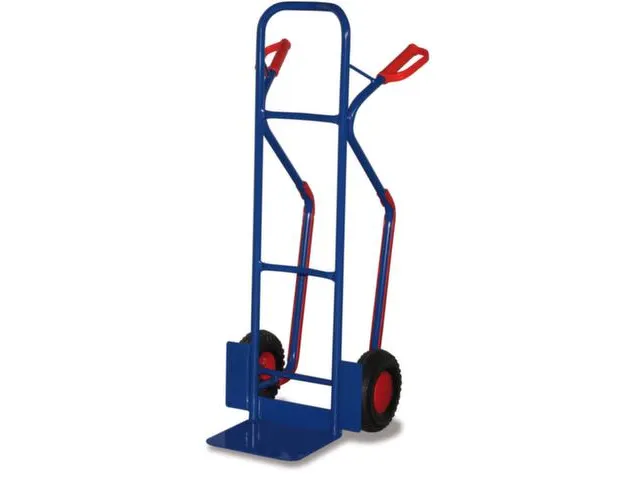Sledesteekwagen Staal 250kg Hxb 1305x570mm Massief Rubber Banden