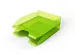 Brievenbakje Stapelbaar Basic A4 Transparant Lichtgroen