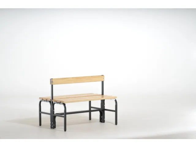 banc double,HxLxP 770x1015x725mm,barrettes en bois