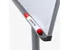 Mobiele Flipchart Vario met ronde stalen voet en wielen