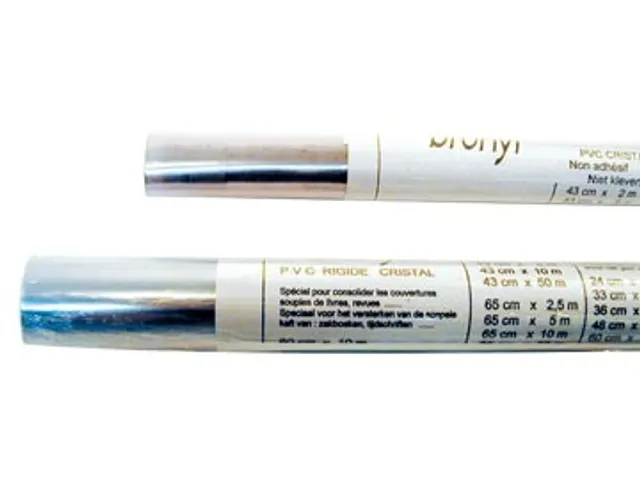 Niet-Zelfklevende Plastic op rol 43cmx5m