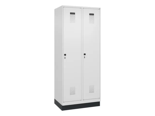 locker voor scheiding van kleding,HxBxD 1950x800x500mm,2vak