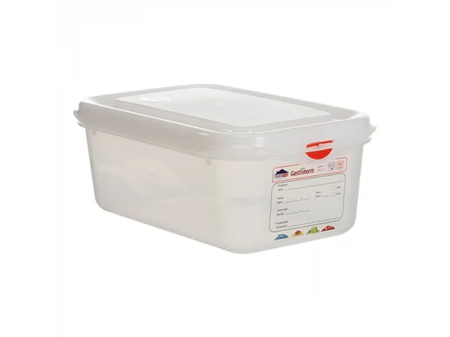 Denox Gastronorm Voedseldoos 2.8 liter 1/4 GN 100mm 265x162mm