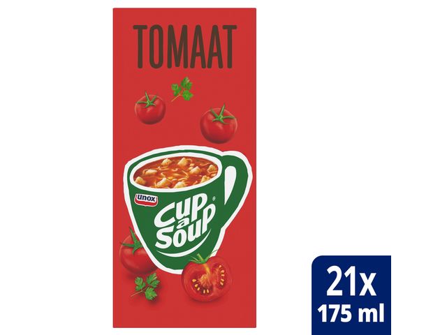 Cup-A-Soup Tomaat 175ml 21 Stuks | SoepOpHetWerk.nl