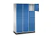 grootvolume-lockersysteem,RAL 7035/RAL 5010,HxBxD 1950x1220x500mm