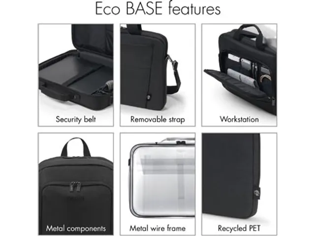 laptoptas Eco Top Traveller laptops 14,1inch zw
