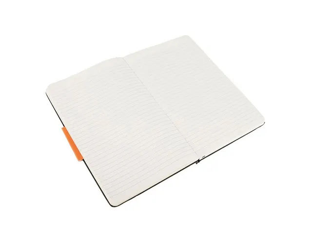 Notitieboek Moleskine large 130x210mm lijn hard cover zwart