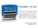 Woord-datumstempel Colop S120 mini info-dater 4mm