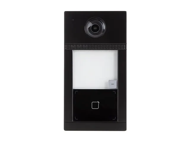 IP professional metal video intercom doorbell Zwart