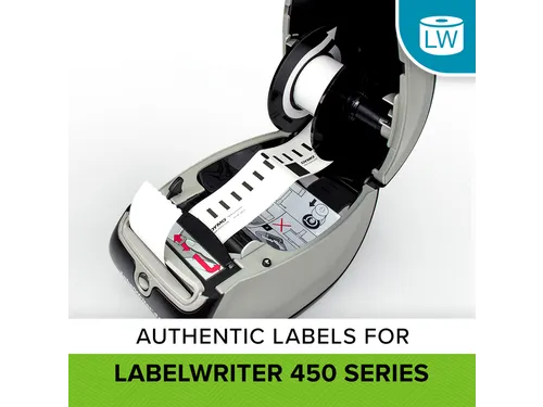 Etiket Dymo 99014 LabelWriter 54x101mm 6 rollen á 220 stuks wit