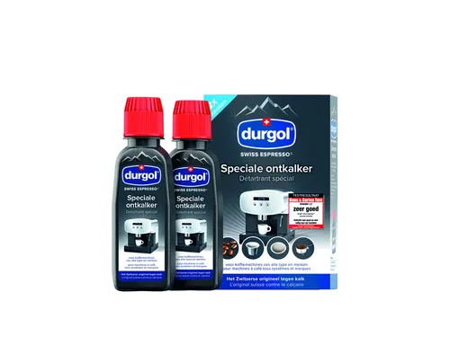 Ontkalker Durgol swiss espresso 2x125 ml