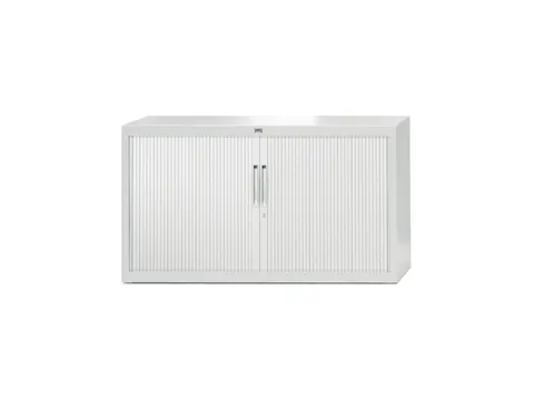 Claudius PLUS Roldeurkast 72.8x120x45cm Wit 1 Legbord