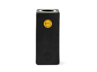 Afvalbak 90 liter EarthBin Geel Zwart - 2