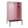 PBM-locker met bank,HxBxD 2120x1200x815mm,4vak,vak B 300mm