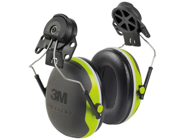 3M Peltor X4P3 gehoorkap met helmbevestiging