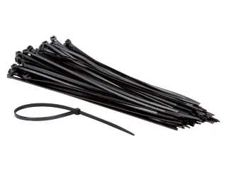 Kabelbinders IEZZY nylon 4.8x200mm D 49.5mm zwart 100 stuks - 2