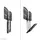 Neomounts WL30-265BL1 Ultra-vlakke TV-beugel wand - 43-85 inch - max 6