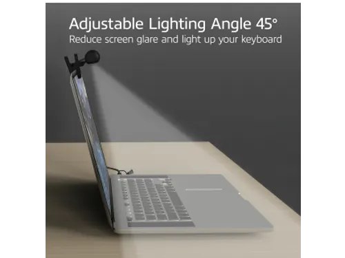 Laptop lamp ACT Clip-on led dimbaar USB