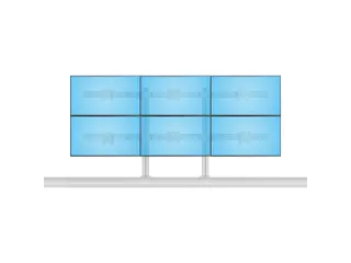 Monitor Arm 6 Schermen tot 32 inch met Crossbar voor Bureau - 3