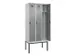 locker voor scheiding van kleding,HxBxD 2120x900x500mm,3vak