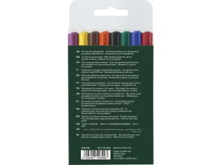 Marker Faber-Castell Multimark permanent S 8-delig etui - 2