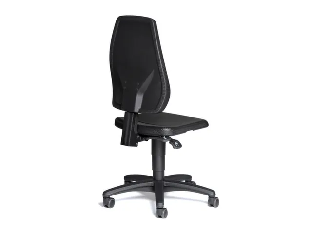 Siège D'atelier pivotant assise 440-620mm Mousse Pu Roulettes Noir