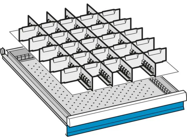 Compartimentage De Tiroir Pour Façade Hauteur 100Mm