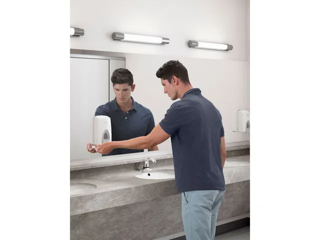 Rubbermaid Manuele Schuimzeepdispenser 800ml Grijs