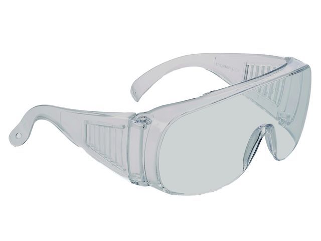 Overzetbril Spec 110 Polycarbonaat Glazen blank | VeiligheidsbrillenOnline.be
