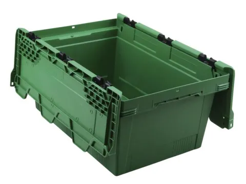 Euronorm-herbruikbare bakken,HxLxB 199x600x400mm,PP,groen