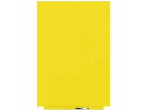 Whiteboard Rocada Skincolour 75x115cm geel gelakt