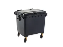 Contivia 4,vuilnisbak 4wielen 1100 L grijs