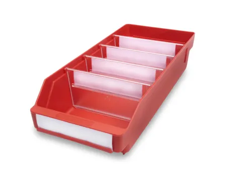Stellingbakken Pp Hxbxd 95X180X400Mm Rood