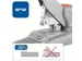 Agrafeuse Rapid Duax Flat Clinch 170 feuilles argent/orange