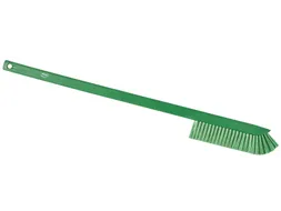 Vikan Hygiene precisieborstel lange steel 600mm medium vezels Groen