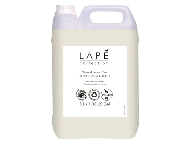 Lapê collection Hand & Bodylotion Oriental Lemon Tea 2x 5 liter refil