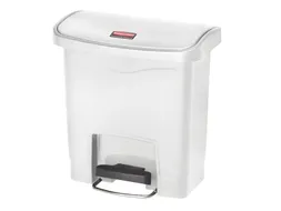 Pedaalemmer Rubbermaid Slim Jim Step On 15 Liter wit