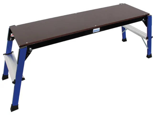 Werkplatform Aluminium Treden Incl.Platform 2x2 H 0 47m Gewicht 8 0kg
