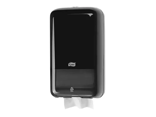 Tork 556008 Elevation T3 Gevouwen Toiletpapier Dispenser Zwart