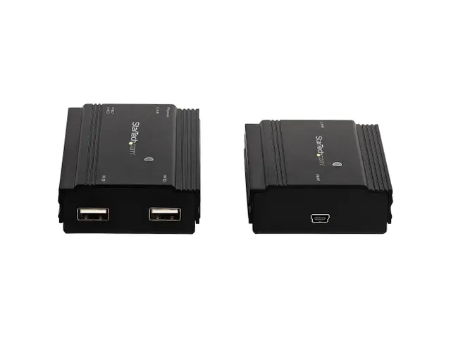 4-Poorts USB 2.0 Extender Hub over Single CAT5e/CAT6 Ethernet Cable (R
