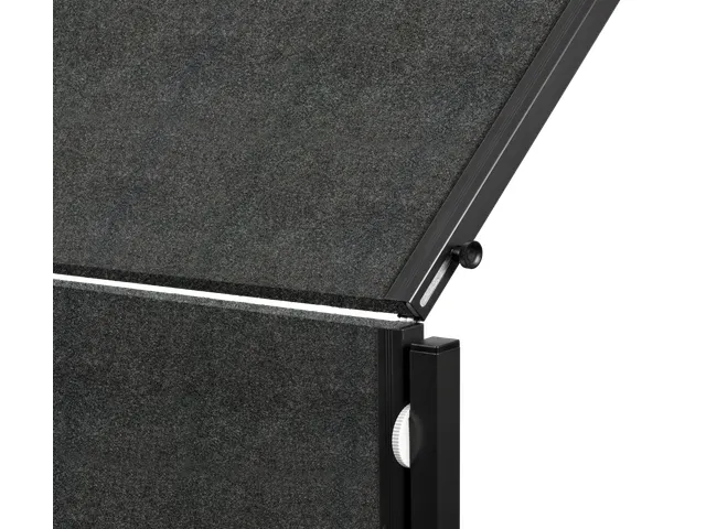 PREMIUM PLUS workshopbord inklapbaar 150x120cm antraciet vilt