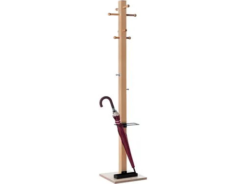 Kapstok Easycloth model B, uit hout, zwart