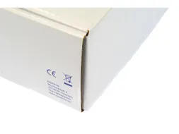 Spiegelklok - 56cm - Stille wandklok - Landelijk - Wit - NeXtime - "Cl