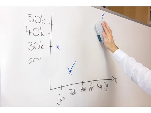Whiteboardwisser (spons) Schneider 296 lichtgrijs
