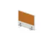 panneau de rehausse p. table de bureau Bl-blanc BN3005-jaune